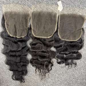 Vente En Gros Extensions De Cheveux Humains Bruts Natural Wave en HD lace 6x6 De La Source De La Plus Haute Qualité - Product Image 3