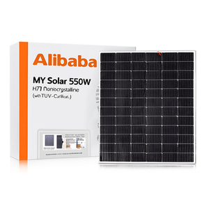แผงโซลาร์เซลล์ MY Solar 550W โมโนคริสตัลไลน์ HJT แบบฮาล์ฟเซลล์ พร้อมใบรับรอง TUV - Product Image 2