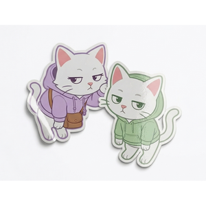 Custom Die-Cut <b>Stickers</b> Self-Adhesive PET & Paper Cartoon Decals for Advertising & Promotion - Product Image 1