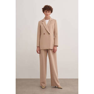 Chaqueta Blazer Cruzada Color Camel 5165111 - Product Image 2