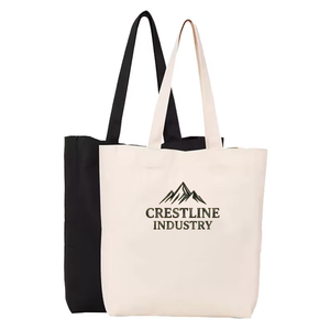 <b>Plain</b> <b>Canvas</b> Tote Bag for DIY Custom Printing Eco Friendly Wholesale Supplier Custom Logo Cotton Reusable Shopping Bag Bulk - Product Image 6