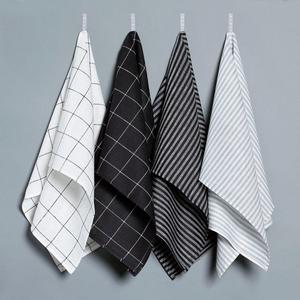 Soft Yarn Dyed Cotton Kitchen Napkins With Design Custom Printing Canvas <b>Tea</b> <b>Towels</b> for Sustainable Cotton Kitchen Napkin <b>Towels</b> - Product Image 3