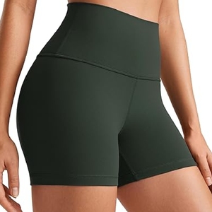 Short de yoga taille haute pour femmes, taille élastique, solide, Spandex/nylon, séchage rapide, respirant, sans couture, de haute qualité, nouveauté 2025 - Product Image 5