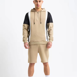 Casual Style Hoodie with <b>Smart</b> Fit <b>Shorts</b> Perfect <b>for</b> Gym, Fitness, and Daily Outfits Hoodie & <b>Shorts</b> Sets <b>For</b> <b>Men</b> - Product Image 1