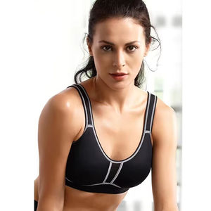 Active Wear Gym Sports Wear Bra Servicio OEM Mujeres High Support Seamless Sports Bra Moda para mujer Gym Sport Bra Yoga - Product Image 3