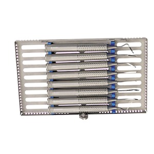 High Quality Stainless Steel Dental Instruments <b>Kit</b> Flexible Periotomes with Manual Power Source - Product Image 2