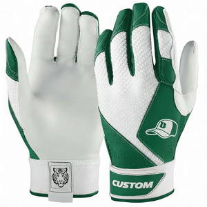 Guantes de Bateo de Béisbol al por Mayor OEM, Duraderos, Antideslizantes, con Diseño Personalizado, Impresión de Logotipo, MOQ Bajo, Guantes de Bateo de Softbol - Product Image 6