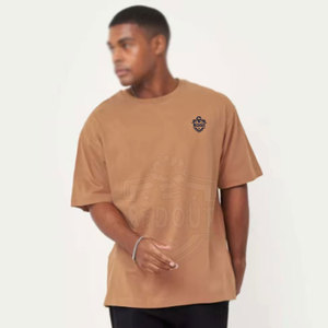 2025 Comfortable Lightweight Fleece <b>Men</b> T <b>Shirts</b> Premium High Quality 100% Cotton Quick Dry Breathable Customizable for Sale - Product Image 3