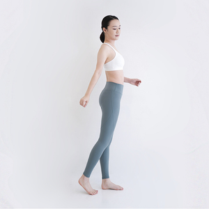 Ligne Slim solide Yoga pantalon Mukasa Fitness femmes personnalisé respirant séchage rapide Scrunch sport soutien-gorge Leggings ensembles automatisé - Product Image 3