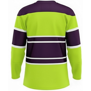 Jersey de Hockey sobre Hielo Premium Personalizable, Transpirable y Ligero, con Colores de Diseño Personalizado e Impresión por Sublimación - Product Image 6