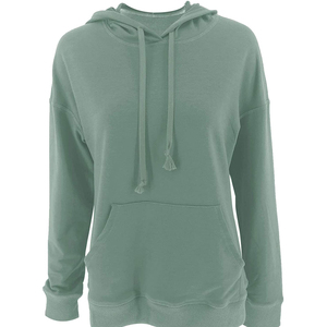 Sweat à capuche surdimensionné de luxe personnalisé pour les femmes Essentiels de streetwear zippés de haute qualité avec motif de strass pour l'hiver - Product Image 5