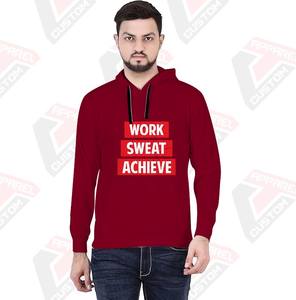 Sudadera con Capucha Premium para Hombre, Ultra Cómoda, 100% Algodón, Bordada, con Cuentas, Teñida, con Impresión Digital Personalizada - Product Image 1