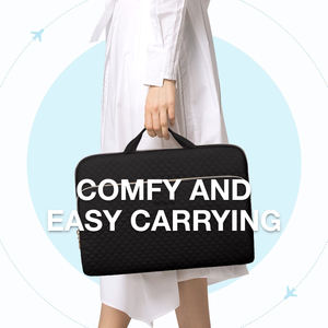 Sac pour ordinateur portable léger avec rembourrage doux, sac professionnel pour ordinateur, pour le bureau, les voyages et les affaires - Product Image 2