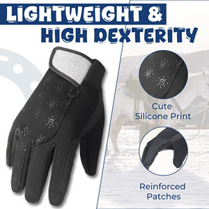Gants de cyclisme personnalisés de la meilleure qualité, nouveau design en cuir et tissu spandex pour la course, la randonnée, le sport, la course à pied, le vélo, l'équitation - Product Image 5