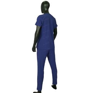 Tenues d'hôpital unisexes Blaze Fight Wear en tissu sergé flexible, col montant, manches courtes, pour une utilisation et une mobilité optimales - Product Image 4