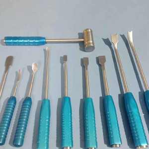 Nouvel ensemble de 10 instruments d'ostéotomie périacétabulaire manuels en acier inoxydable, outils chirurgicaux orthopédiques pour la chirurgie osseuse de la hanche - Product Image 2