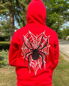 2025 haute qualité 100% coton broderie polaire hommes sweat à capuche zippé hiver lourd avec tailles de visage zippées disponibles - Product Image 4