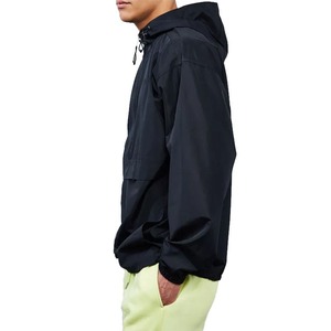 Pull à capuche personnalisé à demi fermeture éclair Pull à capuche de couleur unie Veste coupe-vent d'extérieur pour hommes - Product Image 2