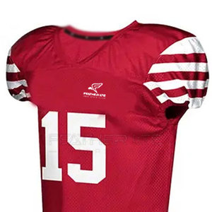 Uniformes de fútbol americano con impresión de logotipo personalizado, ropa deportiva ligera y cómoda para hombre de talla grande disponible - Product Image 5