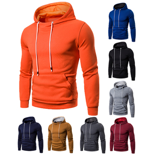 Sudadera con Capucha de Moda para Hombre, Nueva Colección de Invierno, Talla Grande, Color Sólido, Informal, 100% Algodón, Tejido de Felpa, Logotipo Personalizado, 360g - Product Image 2