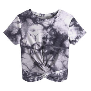 Nouveaux t-shirts courts pour femmes, design personnalisé, haute qualité, vente en gros, prix bas, t-shirts courts pour femmes en vente - Product Image 4