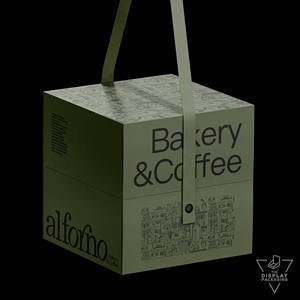 Elegante personalizado impreso Flocons Avoine Nut Biscuit Perfume Green Mailer Packaging Essentials Carpetas pequeñas para suministros de bienestar - Product Image 1