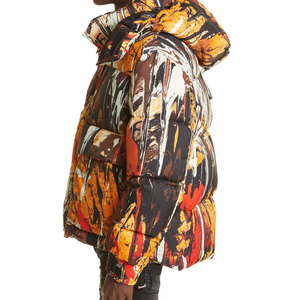 Chaqueta acolchada impermeable para hombre con diseño acolchado y bolsillos con cremallera, chaqueta clásica para hombre con servicio OEM - Product Image 5