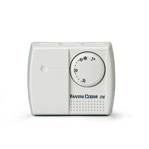 Thermostat d'ambiance électromécanique Fantini Cosmi C16 pour système CVC à expansion de gaz - Product Image 2