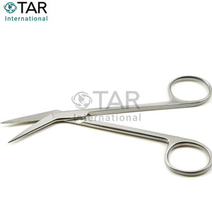 Iris Angular Scissor 11cm 4,5 pulgadas Cirugía de tejido de acero inoxidable de alta calidad Tijeras dentales afiladas Instrumentos médicos - Product Image 5