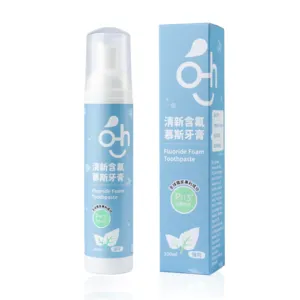 Oh Care Fluoride Foam Toothpaste/ Mint / 100ml Oral Cleaning