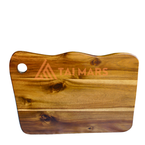 Tabla de cortar Reversible de madera de acacia personalizada, tabla de servicio de charcutería para cocina, madera de pino para cortar - Product Image 2