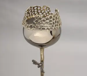 Bougeoir de décoration éléphant de luxe de meilleure qualité en métal au design européen - Product Image 6