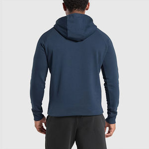 Pull-over à capuche en molleton éponge français pour hommes personnalisés 100% polyester hiver sérigraphie broderie Logo col à capuche personnalisé - Product Image 2