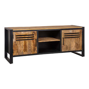 Tristan 150 cm Mangohouten Mueble de TV Muebles de sala de estar con estilo - Product Image 2