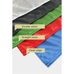Malawi Outdoor <b>String</b> Flag Custom Logo Pennant with Digital Printing Made of Nylon Polyester and Silk Aluminum Flagpole - Product Image 5