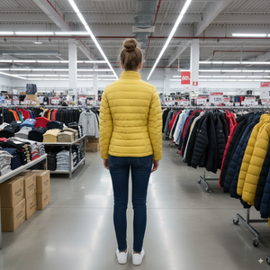 Manteau en duvet matelassé pour femmes imperméable chaud épaissir flanelle doublé avec capuche détachable coupe-vent hiver doudoune - Product Image 6