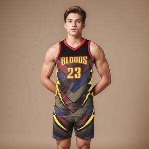 Uniforme de Baloncesto Personalizado 2026 de Alta Calidad, Transpirable, Talla Grande para Adultos, Último Diseño, 100% Poliéster - Product Image 5