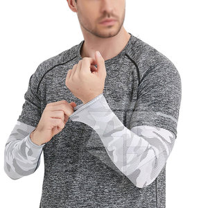 Logotipo Reversible Compresión de neopreno Mangas de brazo de 5mm Bajo MOQ Mangas de brazo de logotipo personalizado - Product Image 2