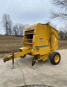 Envío Gratuito, Enfardadora de Heno Redonda Super Mini KUBOTA 504, Maquinaria Agrícola de Alta Productividad con Motor y Componentes Centrales del Motor - Product Image 3