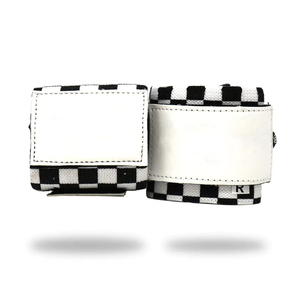 Muñequeras de Neopreno con Logotipo Personalizado, Ajustables, Elásticas, Antideslizantes, Soporte para Gimnasio, Correas de Compresión Resistentes para Levantamiento de Pesas, Duraderas para Fitness - Product Image 1