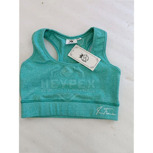Sujetador deportivo de alta calidad para mujer, venta al por mayor, alto para impacto, transpirable, Spandex, poliéster, estilo Simple - Product Image 1