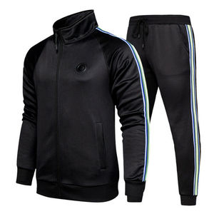 Nuevo chándal Jogger 2025 para hombre, chándal personalizado con cremallera, estilo de moda, logotipo de marca, chándal de poliéster para exteriores para hombre - Product Image 4