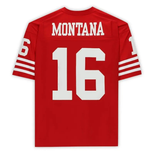 Camiseta de fútbol americano de malla Retro suelta hecha de 100% poliéster uniforme de fútbol americano transpirable camiseta de rugby de alta calidad - Product Image 3