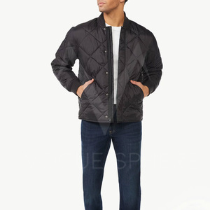 Chaqueta Bomber Estilo Urbano con Cierre, Cuello Alto, Lona Transpirable, Venta al Por Mayor, Otoño, Alta Calidad, Servicios OEM - Product Image 4