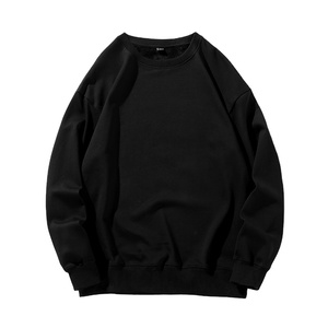 Sweatshirts à col ras du cou surdimensionnés de haute qualité unisexe taille XXS polaire à épaules tombantes sweatshirts à capuche personnalisés avec broderie 3D - Product Image 6