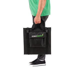 Panneau solaire portable pliable monocristallin noir 120W 12V avec étui - Product Image 6