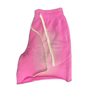 Pantalones Cortos de Lavado Ácido con Contraste de Color Hechos en Pakistán, Pantalones Cortos Cómodos de Alta Calidad para Hombre a Precio Económico - Product Image 5