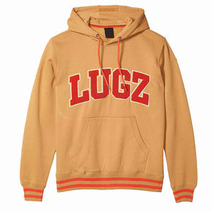 Personalizado peso pesado Chenille bordado Logo Streetwear polar parche sudaderas con capucha para los hombres Impresión digital para el invierno - Product Image 1