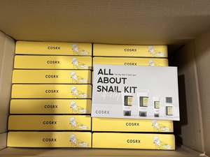 Productos coreanos para el cuidado de la piel Cosrx Venta al por mayor Cuidado facial Original COSRX Snail Mucin Cosrx Advanced All About Snail Kit - Product Image 3