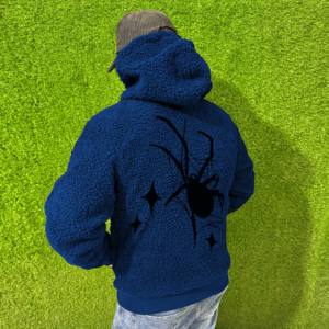 New Arrival Street Style Bulk Quantity <b>Sherpa</b> <b>Fleece</b> Hoodies <b>Men</b> / Customized Low MOQ Best Quality Male <b>Sherpa</b> Hoodies for Sale - Product Image 3
